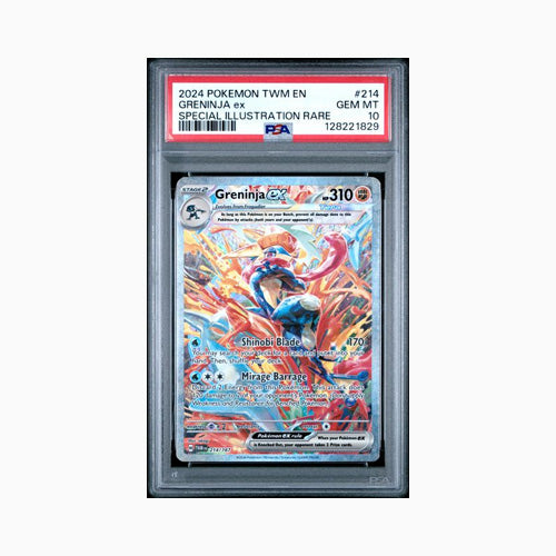 2024 Pokémon 214 Greninja ex Special Illustration Rare PSA10