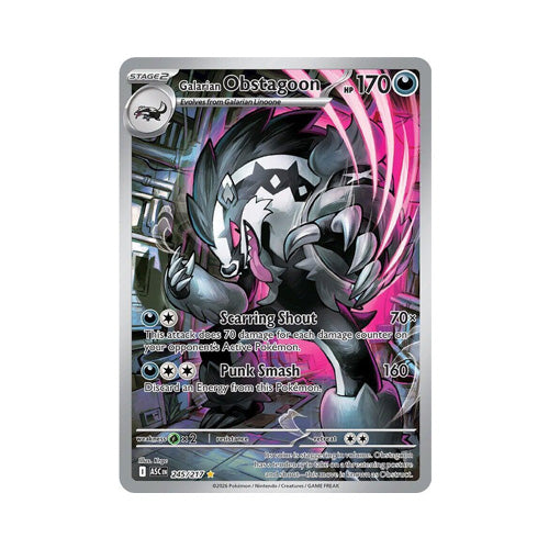 Galarian Obstagoon - 245/217
