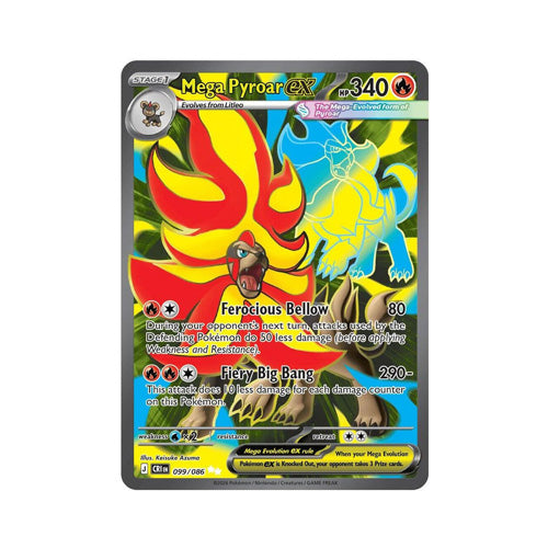 Mega Pyroar ex - 099/086