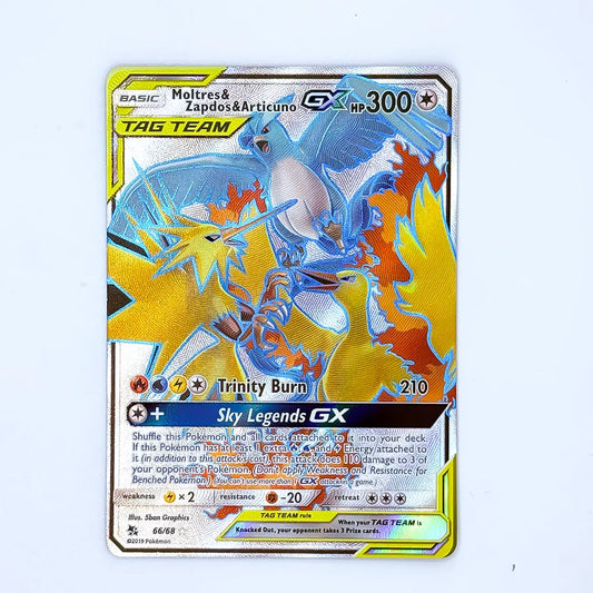 Moltres & Zapdos & Articuno GX (Full Art)