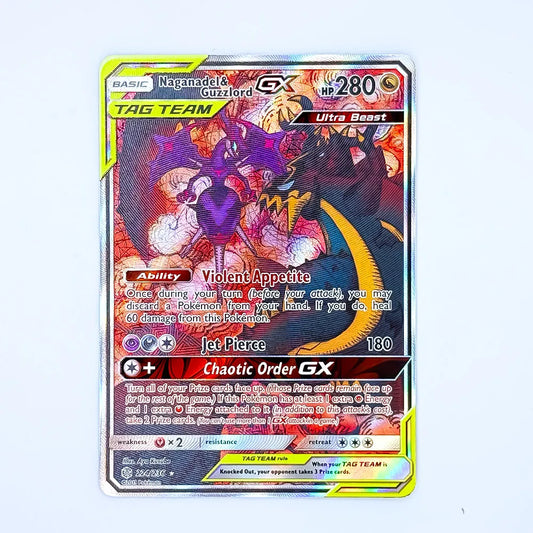 Naganadel & Guzzlord GX (Alternate Full Art)