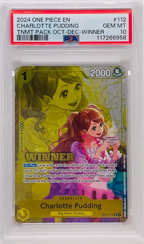 One Piece Charlotte Pudding (Winner Pack 2024 Oct-Dec) - PSA10