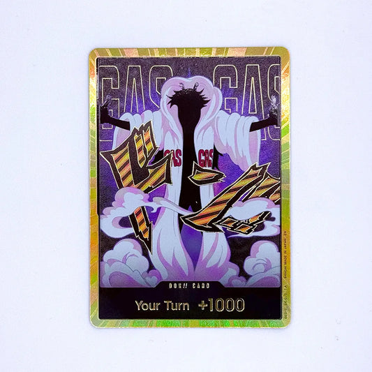 One Piece DON!! Card (Caesar Clown) (Gold)