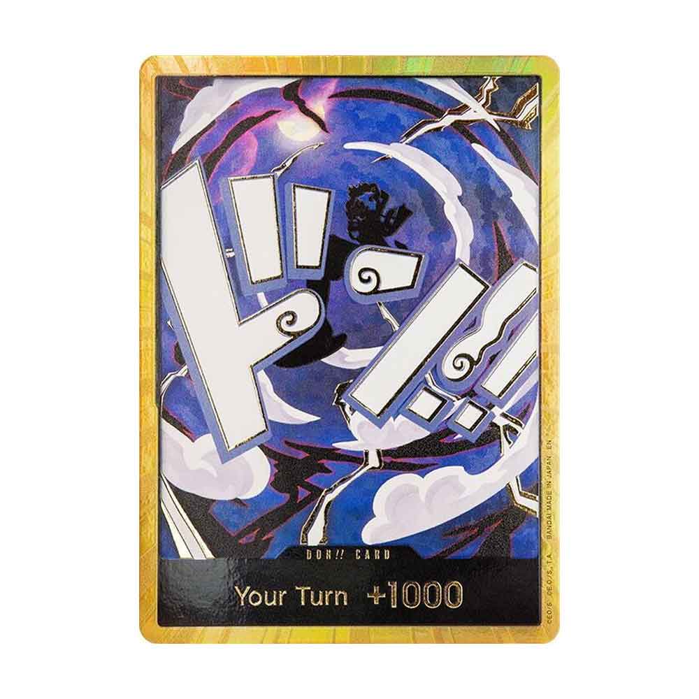 One Piece DON!! Card (GEAR5 Luffy) (Gold) – Holoverse Collective TCG FZC