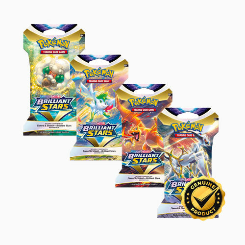 Pokémon Brilliant Stars Sleeved Booster Pack (Random Art)