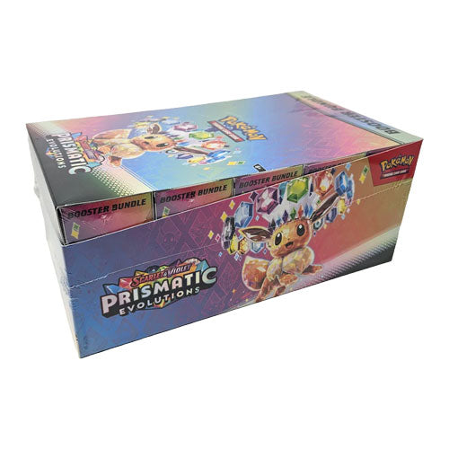 Pokémon Prismatic Evolutions Booster Bundle Display (Sealed)