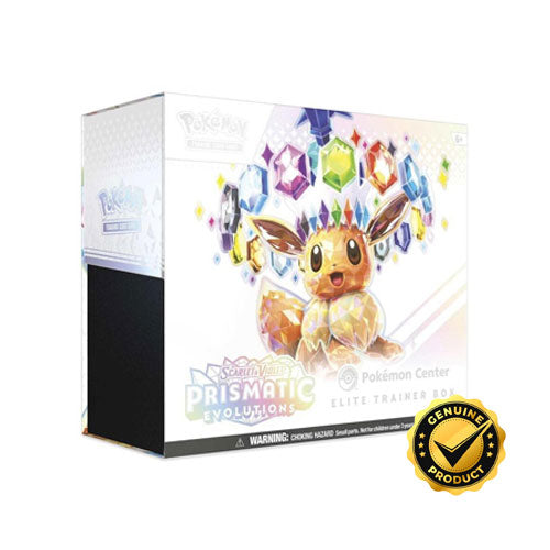 Prismatic Evolutions Pokemon Center Elite Trainer Box (Exclusive)