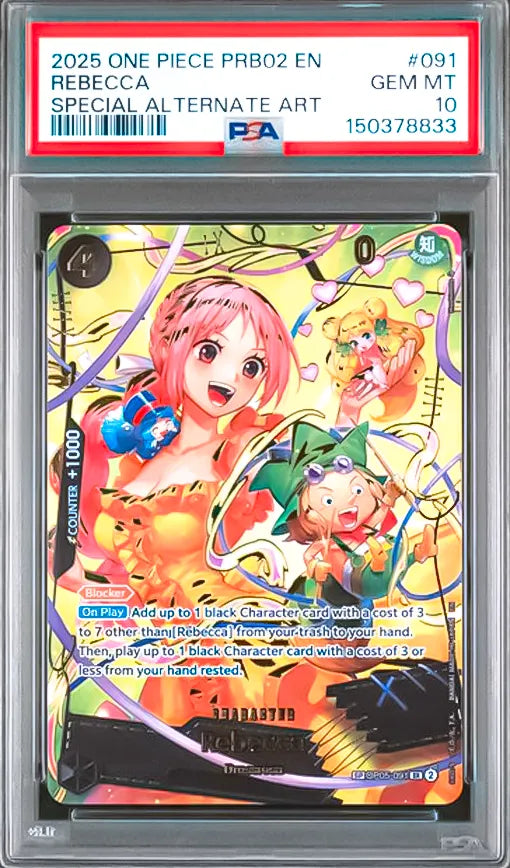 Rebecca (SP) - Premium Booster -The Best- Vol. 2 PSA10