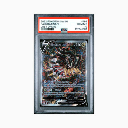 2022 Pokémon Giratina V Full Art Lost Origin PSA10