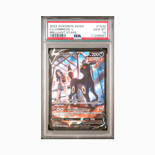 2022 Pokémon Umbreon V Full Art PSA10