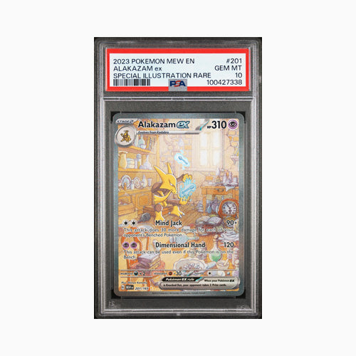 2023 Pokémon Alakazam ex Special Illustration Rare PSA10