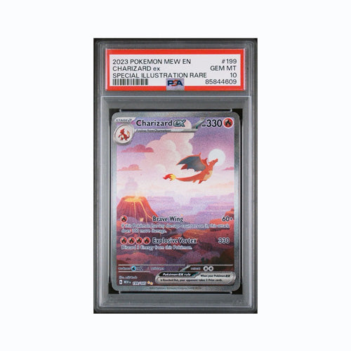 2023 Pokémon Charizard ex Special Illustration Rare PSA10
