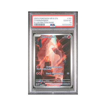 2023 Pokémon Charmander - 168/165 PSA10