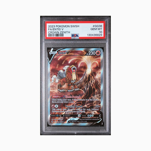 2023 Pokémon Entei V Full Art PSA10