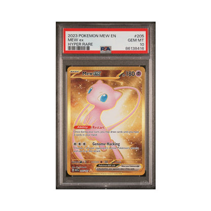 2023 Pokémon Mew ex Hyper Rare PSA10