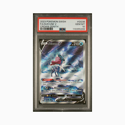 2023 Pokémon Suicune V Full Art PSA10