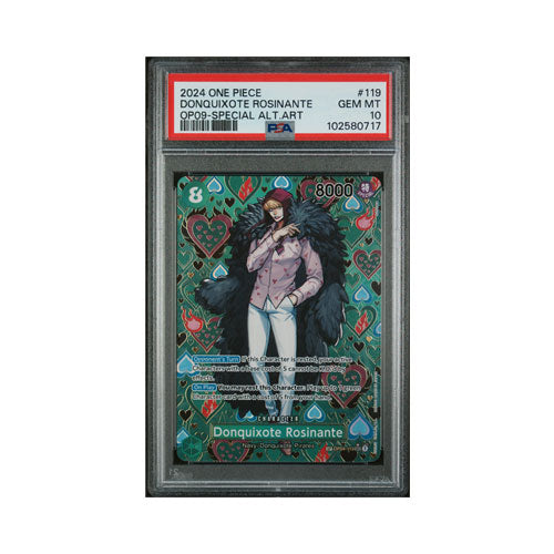 2024 ONE PIECE #119 Donquixote Rosinante Special Alternate Art PSA10