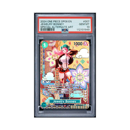 2024 ONE PIECE Jewelry Bonney Special Alternate Art PSA10