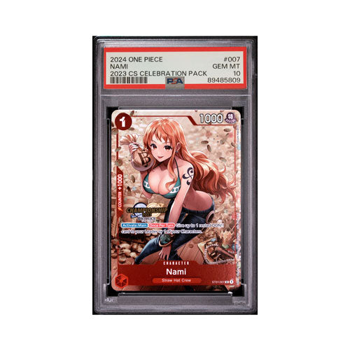 2024 ONE PIECE Nami Championship 2023 Celebration Pack PSA10