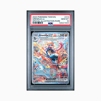 2024 Pokémon 214 Greninja ex Special Illustration Rare PSA10