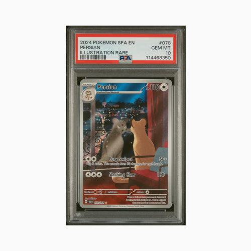 2024 Pokémon Persian Illustration Rare PSA10