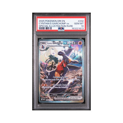 2025 Pokémon Cynthia's Garchomp ex Special Illustration Rare PSA10