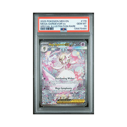 2025 Pokémon Mega Gardevoir ex Special Illustration Rare PSA10