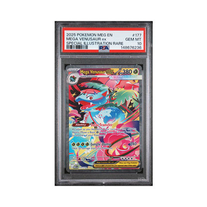 2025 Pokémon Mega Venusaur ex Special Illustration Rare PSA10