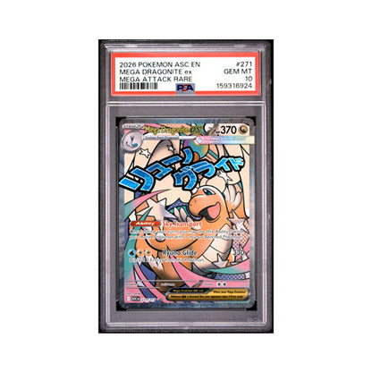 2026 Pokémon Ascended Heroes Mega Dragonite Ex PSA10