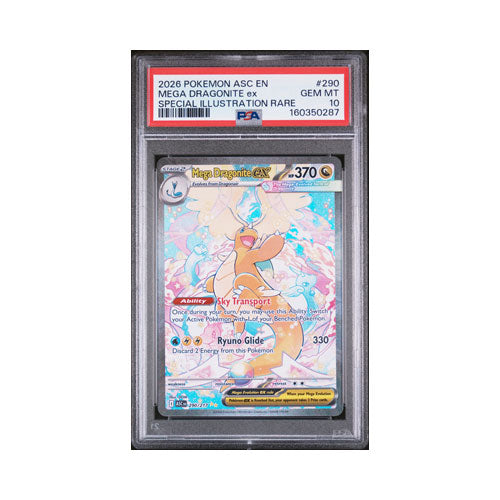 2026 Pokémon Mega Dragonite ex Special Illustration Rare PSA10