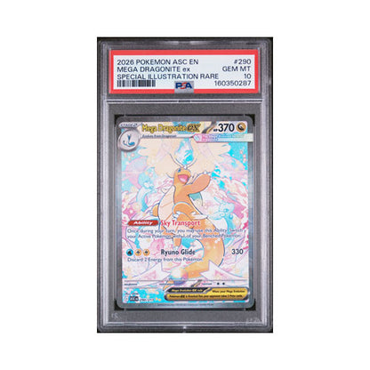 2026 Pokémon Mega Dragonite ex Special Illustration Rare PSA10