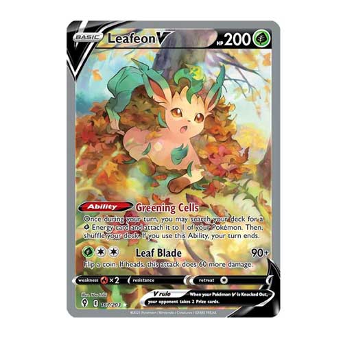 Leafeon V (Alternate Full Art)