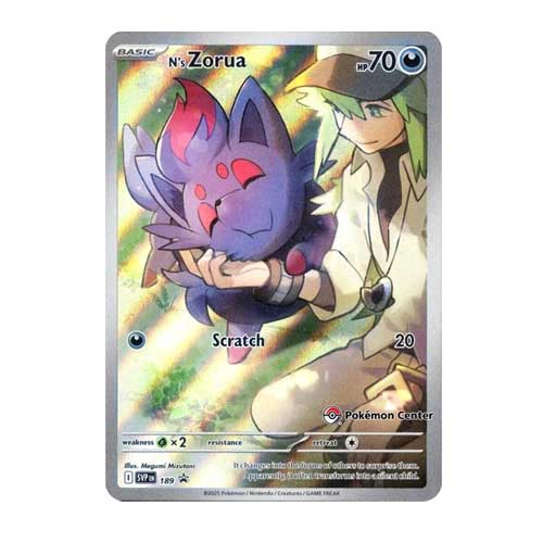 N's Zorua - 189 (Pokemon Center Exclusive)
