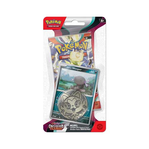 Pokémon Obsidian Flames Single Pack Blister [Paldean Wooper]