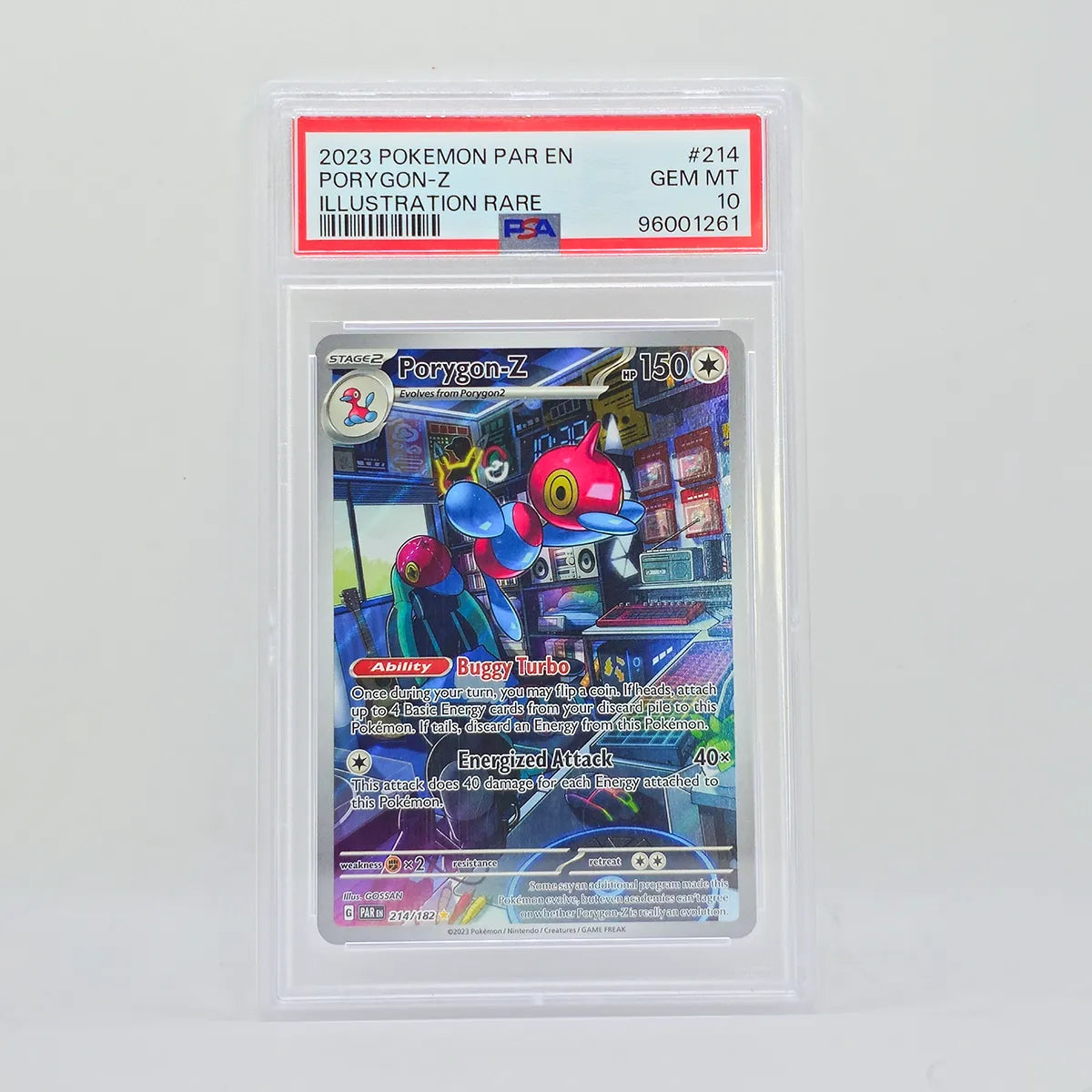 Pokémon Porygon Z Illustration Rare PSA10