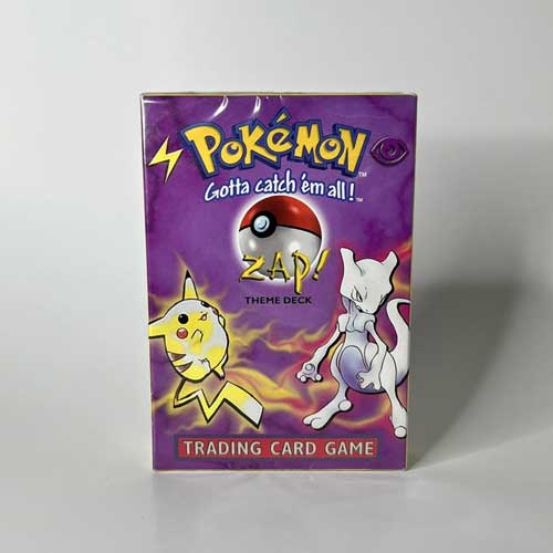 Pokémon Zap Theme Deck - Wizard of the Coast 1999