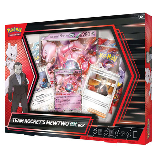 Pokémon Team Rocket's Mewtwo ex Box