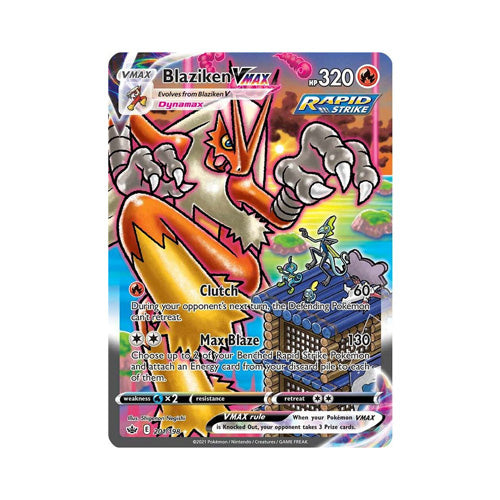Blaziken VMAX (Alternate Art Secret)