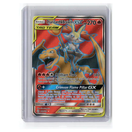 Charizard & Braixen GX (Full Art)