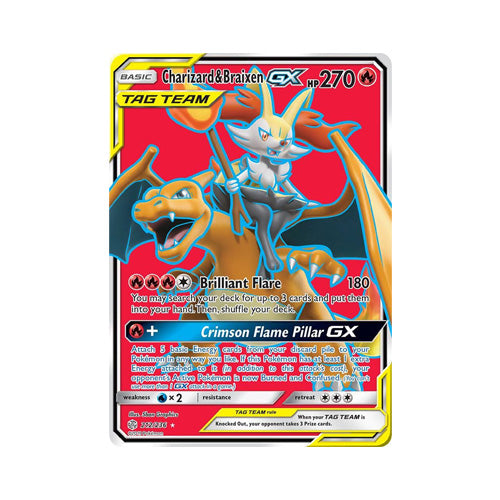 Charizard & Braixen GX (Full Art)