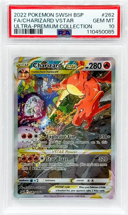 Charizard VSTAR - SWSH262 PSA10