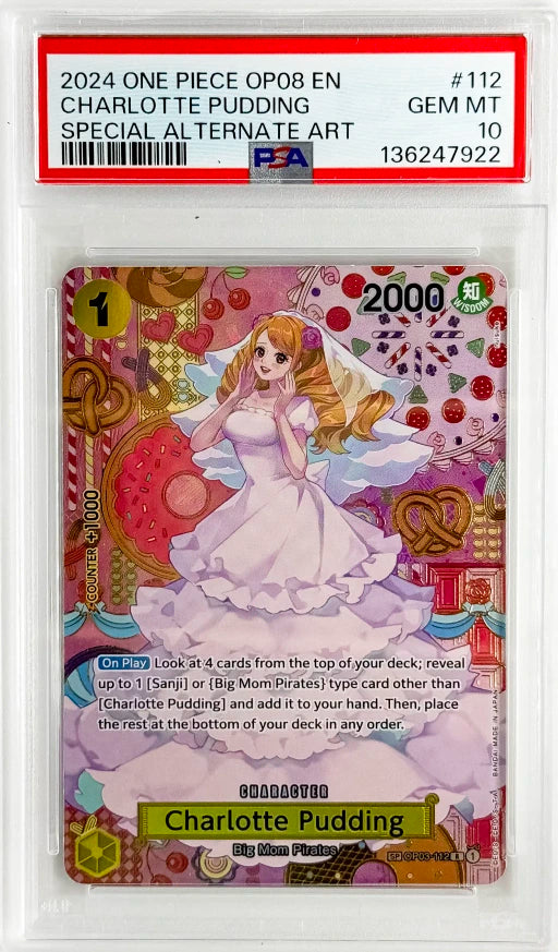 Charlotte Pudding (SP) - Two Legends (OP08) PSA10