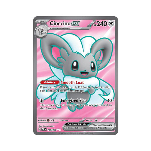 Cinccino ex - 105/086