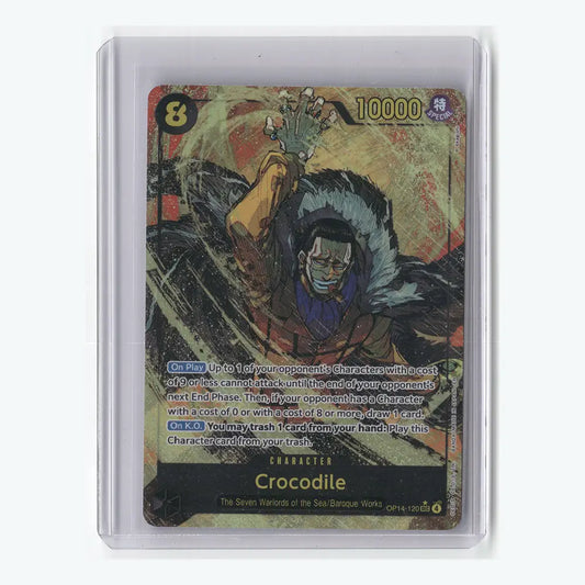 Crocodile - OP14-120 (Alternate Art)