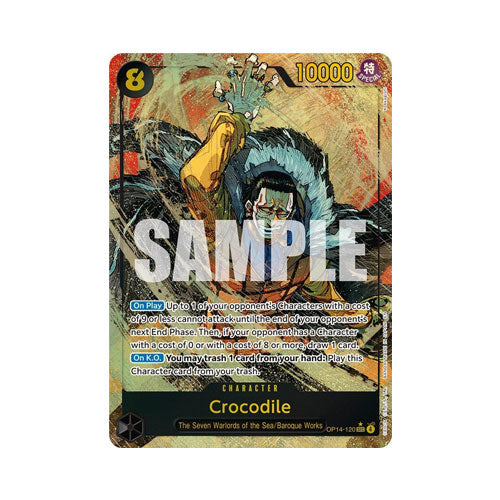 Crocodile - OP14-120 (Alternate Art)