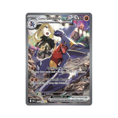 Cynthia's Garchomp ex - 232/182