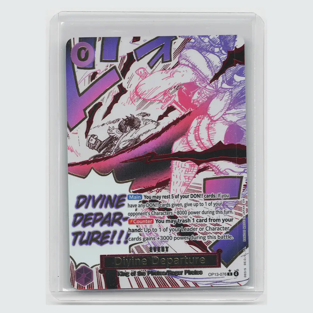 Divine Departure (Alternate Art) - Carrying On His Will (OP13)