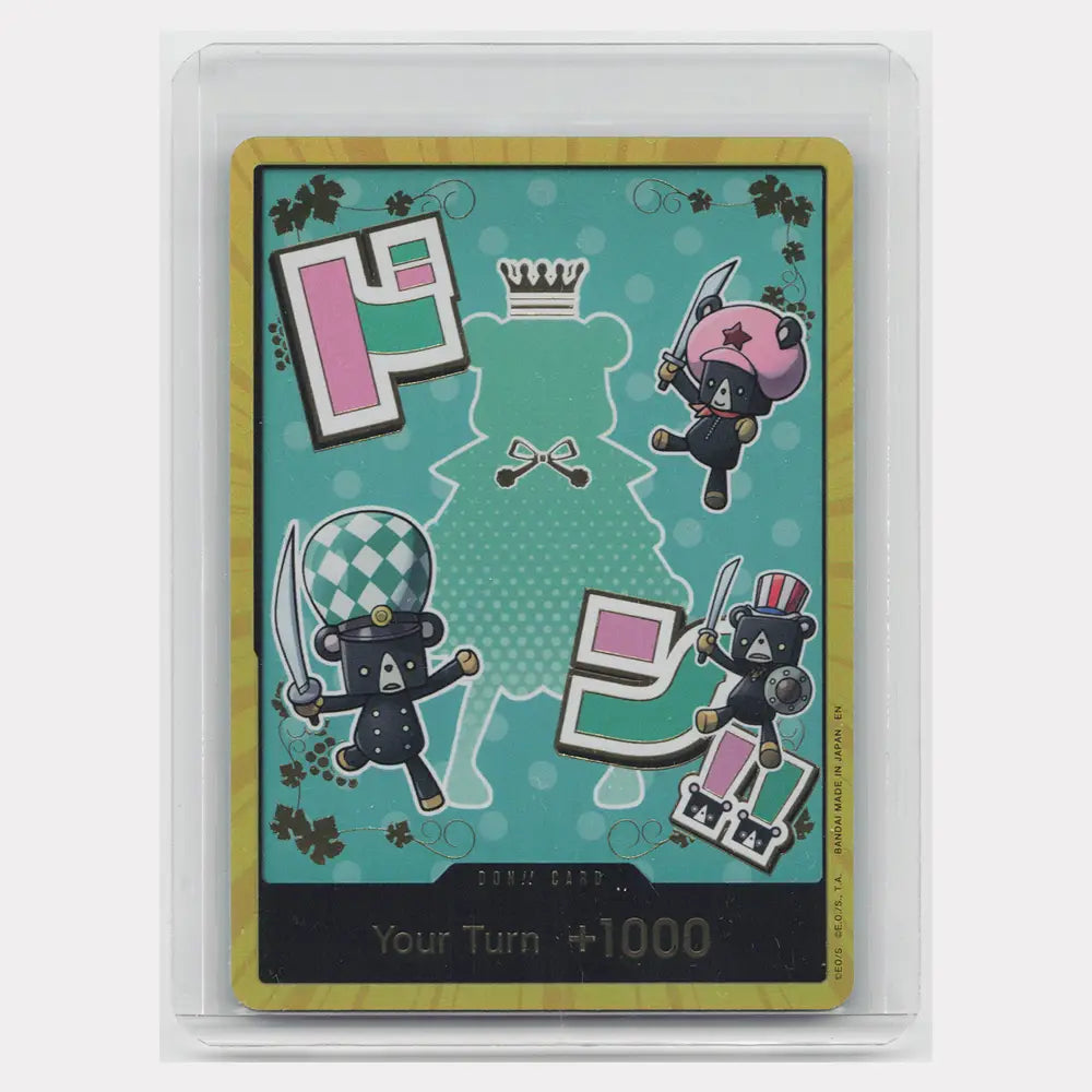 DON!! Card (Sugar) (Gold) (PRB-02)