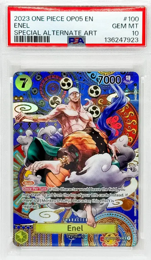 Enel (100) (SP) - Awakening of the New Era (OP05) PSA10