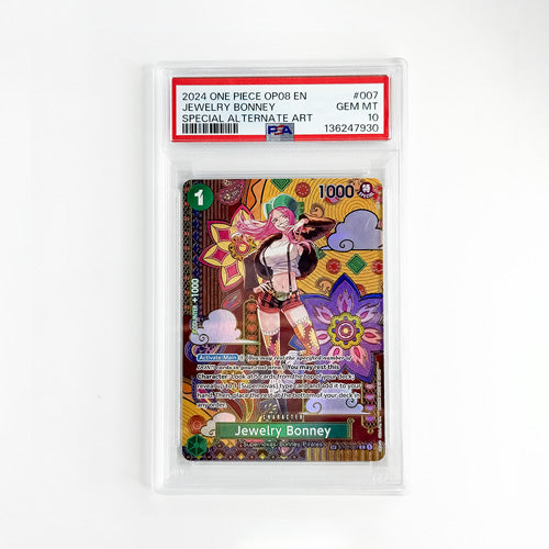 Queen (SP) - Two Legends (OP08) PSA10 – Holoverse Collective TCG
